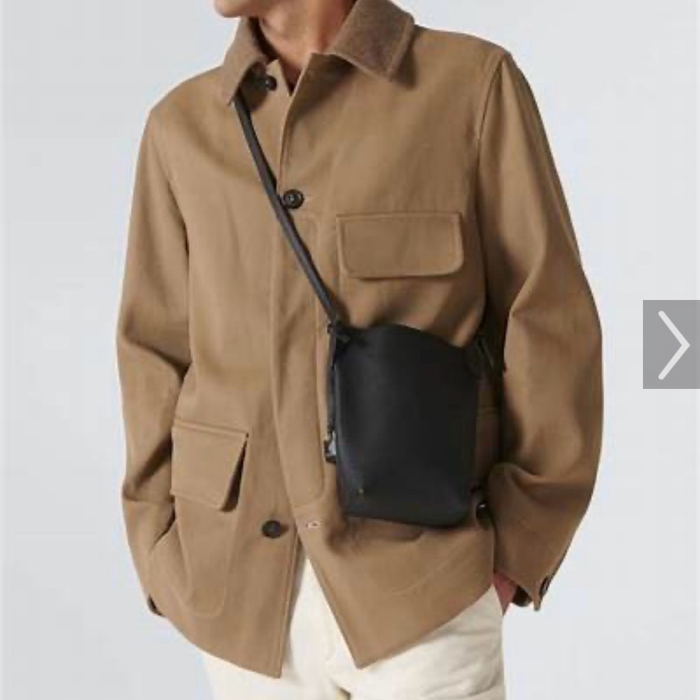 Loro Piana Black Bale Small Crossbody Bag